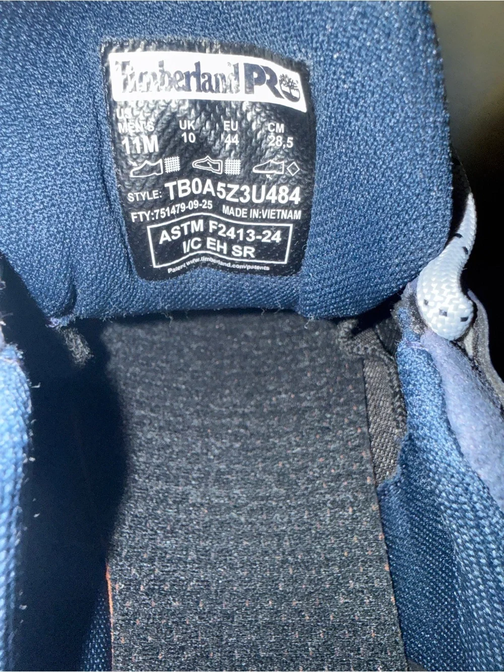 Men's Timberland PRO® Powertrain EV Composite Toe Work Sneaker size 11